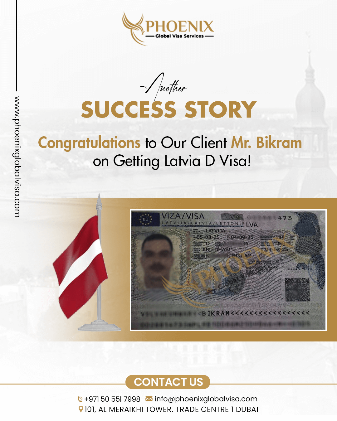 Phoenix Global Visa successful visa approval client