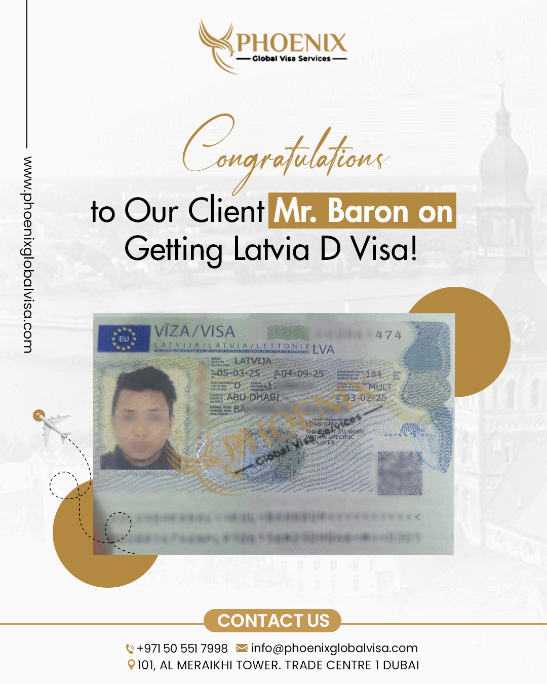Phoenix Global Visa successful visa approval client